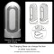 TENGA Flip Zero EV Masturbator mit Vibration (Neu mit USB-C Ladekabel) Weiss
