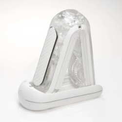 TENGA Flip Zero Gravity EV Masturbator mit Vibration (Neu mit USB-C Ladekabel) Weiss