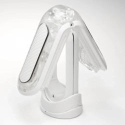 TENGA Flip Zero Gravity EV Masturbator mit Vibration (Neu mit USB-C Ladekabel) Weiss