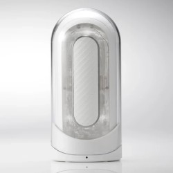 TENGA Flip Zero Gravity EV Masturbator mit Vibration (Neu mit USB-C Ladekabel) Weiss