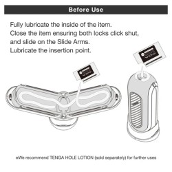 TENGA Flip Zero Gravity EV Masturbator mit Vibration (Neu mit USB-C Ladekabel) Weiss