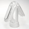 TENGA Flip Zero Gravity EV Masturbator mit Vibration (Neu mit USB-C Ladekabel) Weiss