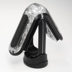 TENGA Flip Zero Gravity EV Masturbator mit Vibration (Neu mit USB-C Ladekabel) Strong Edition Schwarz
