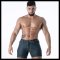 TOF Raw Denim Full-Zip Shorts Blau