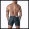 TOF Raw Denim Full-Zip Shorts Blau