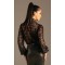 KYNX Lace Blouse Schwarz