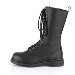 PLEASER Demonia 14 Eyelet Mid Calf Unisex Boots