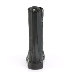PLEASER Demonia 14 Eyelet Mid Calf Unisex Boots