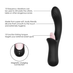 SINSFACTORY Gemma Licking & Tapping Vibrator