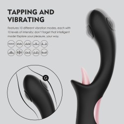 SINSFACTORY Gemma Licking & Tapping Vibrator