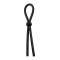 CRUSHIOUS Daltons Penisring 4er-Set aus Silikon Schwarz