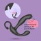 CRUSHIOUS Loki Prostata- & Perineum-Massager mit Fernbedienung Schwarz