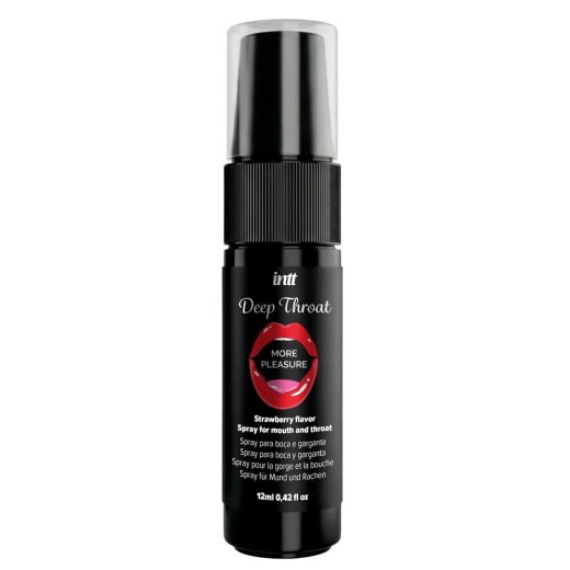 INTT Deep Throat Oral Spray mit Erdbeer Aroma 12 ml