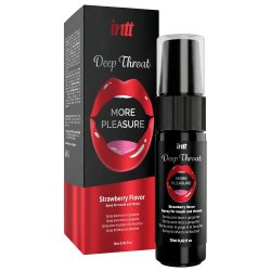 INTT Deep Throat Oral Spray mit Erdbeer Aroma 12 ml