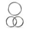 CRUSHIOUS Metaleros Penisring 3er-Set aus Metall