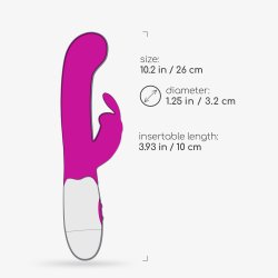 CRUSHIOUS Jigglie Rabbit Vibrator Lila