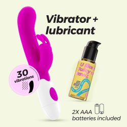 CRUSHIOUS Jigglie Rabbit Vibrator Lila