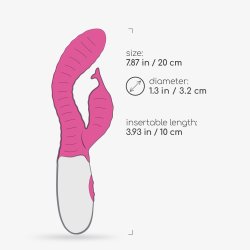 CRUSHIOUS Gummie Rabbit Vibrator Rosa