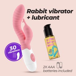CRUSHIOUS Gummie Rabbit Vibrator Rosa