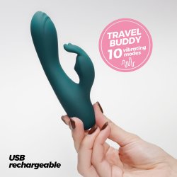 CRUSHIOUS Lola Mini Rabbit Vibrator Grün
