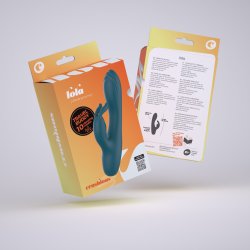 CRUSHIOUS Lola Mini Rabbit Vibrator Grün