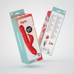 CRUSHIOUS Lapin Rabbit Vibrator mit Stossfunktion Rot