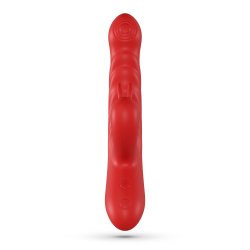 CRUSHIOUS Lapin Rabbit Vibrator mit Stossfunktion Rot
