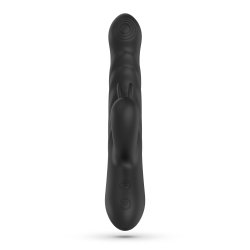 CRUSHIOUS Lapin Rabbit Vibrator mit Stossfunktion Schwarz