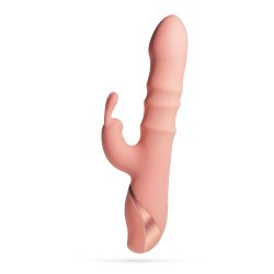 CRUSHIOUS Ringlord Rabbit Vibrator mit Stimulationsringen Rosa