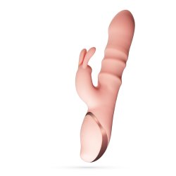CRUSHIOUS Ringlord Rabbit Vibrator mit Stimulationsringen Rosa