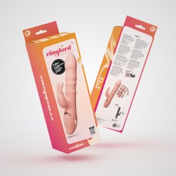 CRUSHIOUS Ringlord Rabbit Vibrator mit Stimulationsringen Rosa