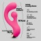 CRUSHIOUS Pleaser Roller Rabbit Vibrator Pink