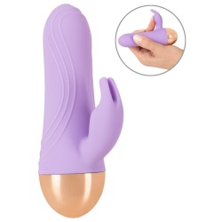 CUTIES Dual Density Mini Rabbit Vibrator Lila