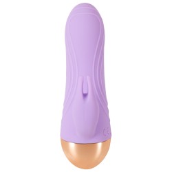 CUTIES Dual Density Mini Rabbit Vibrator Lila