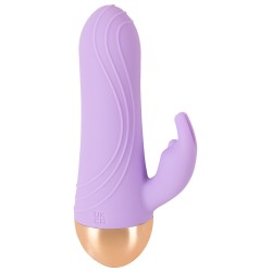 CUTIES Dual Density Mini Rabbit Vibrator Lila