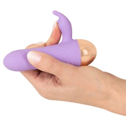 CUTIES Dual Density Mini Rabbit Vibrator Lila