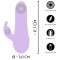 CUTIES Dual Density Mini Rabbit Vibrator Lila