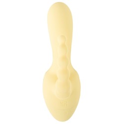 CUTIES Mini Triple Vibrator Gelb