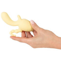 CUTIES Mini Triple Vibrator Gelb