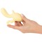 CUTIES Mini Triple Vibrator Gelb