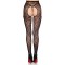 LEG AVENUE Bloom Netz Strumpfhose One Size Schwarz