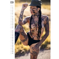 KALENDER Pin-up "Tattoo-Girls 2027" 29,7 x 42 cm