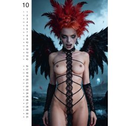 KALENDER Pin-up "Wild Fantasy 2027" 29,7 x 42 cm