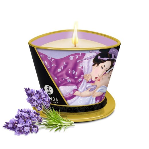 SHUNGA Massage-Kerze Sensation Lavender 170 ml