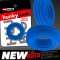 HÜNKYJUNK ROTO Grooved Cockring Teal Fizz