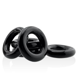 HÜNKYJUNK JACKER 5-Stack Cockrings Schwarz