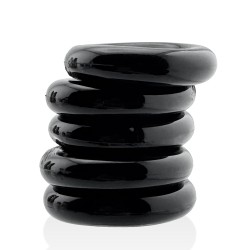 HÜNKYJUNK JACKER 5-Stack Cockrings Schwarz