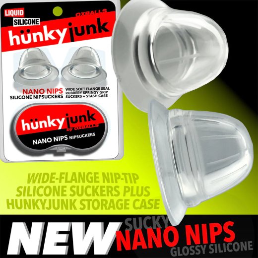 HÜNKYJUNK NANO NIPS Nipple Nubs Transparent