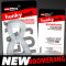 HÜNKYJUNK BOOMERANG Cockring mit Nut-Tugger Clear Steam