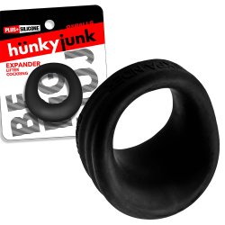HÜNKYJUNK EXPANDER Scoop-Style Cockring Black Fog